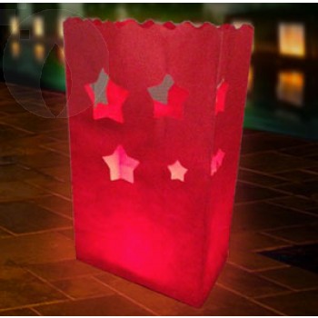 LightBAG Diseño Estrellas Rojas